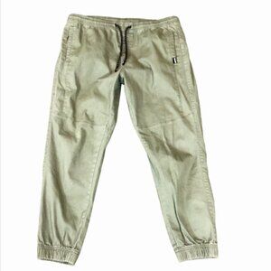 TONY HAWK Men's Stretch Twill Jogger XL Khaki 196J